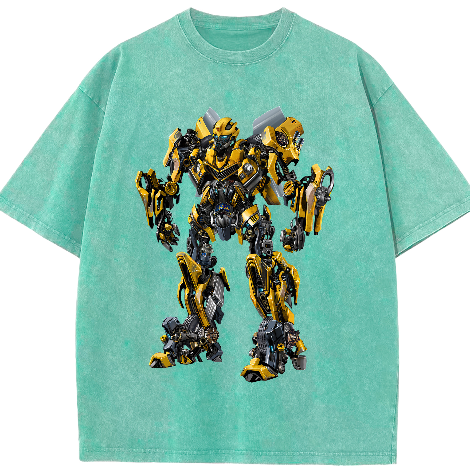 （画像用） Transformers トランスフォーマー 綿100% ヴィンテージ風 半袖Tシャツ（フロントプリント）